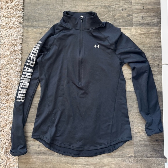 WOMENS UNDER ARMOUR 1/2 ZIP SZ MEDIUM - Picture 1 of 3